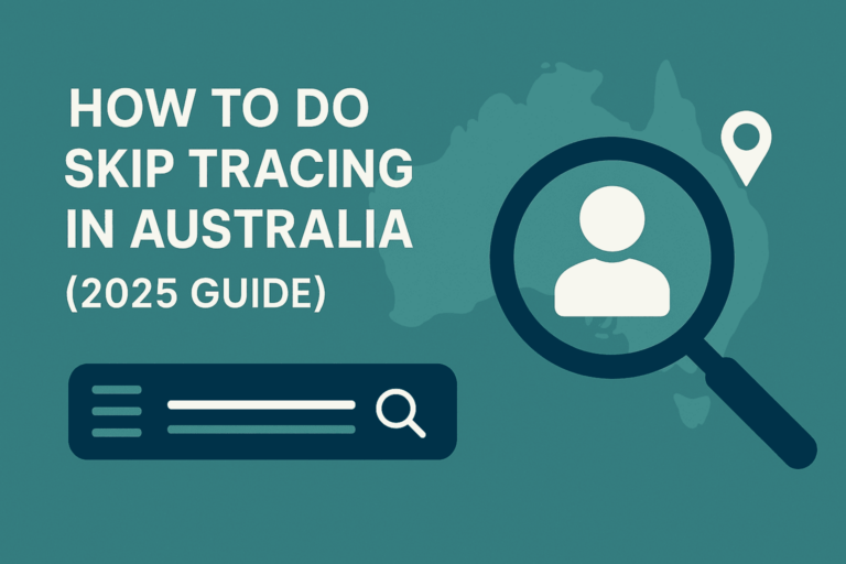 Learn how to do skip tracing in Australia